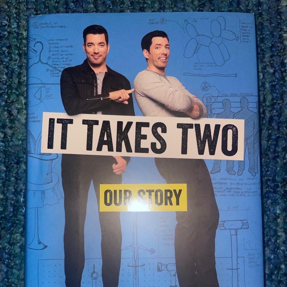 It Takes Two by Jonathan and Drew Scott Property Brothers Autographed Copy